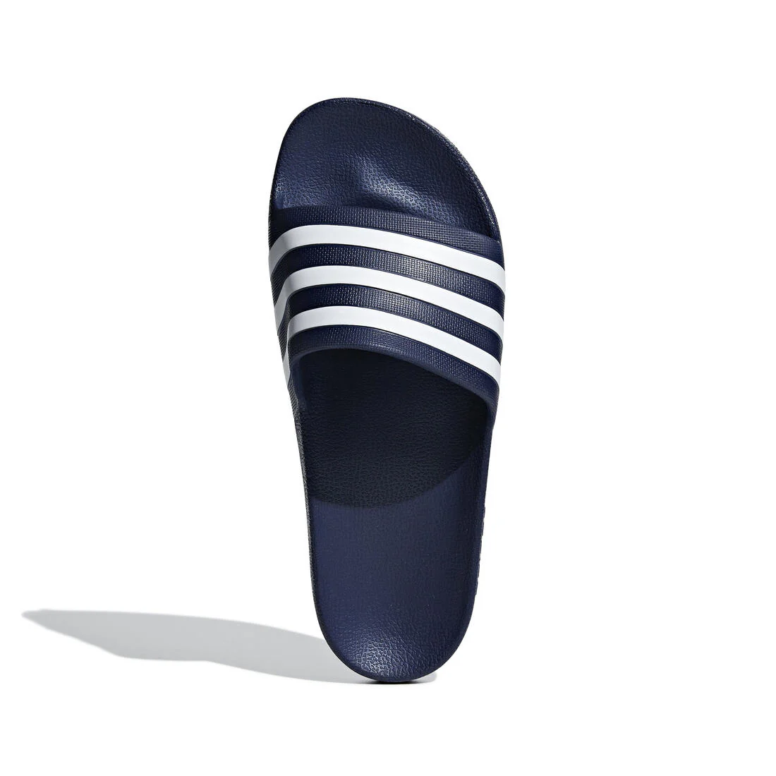 Unisex Adilette Aqua Slides, Navy - Image 10