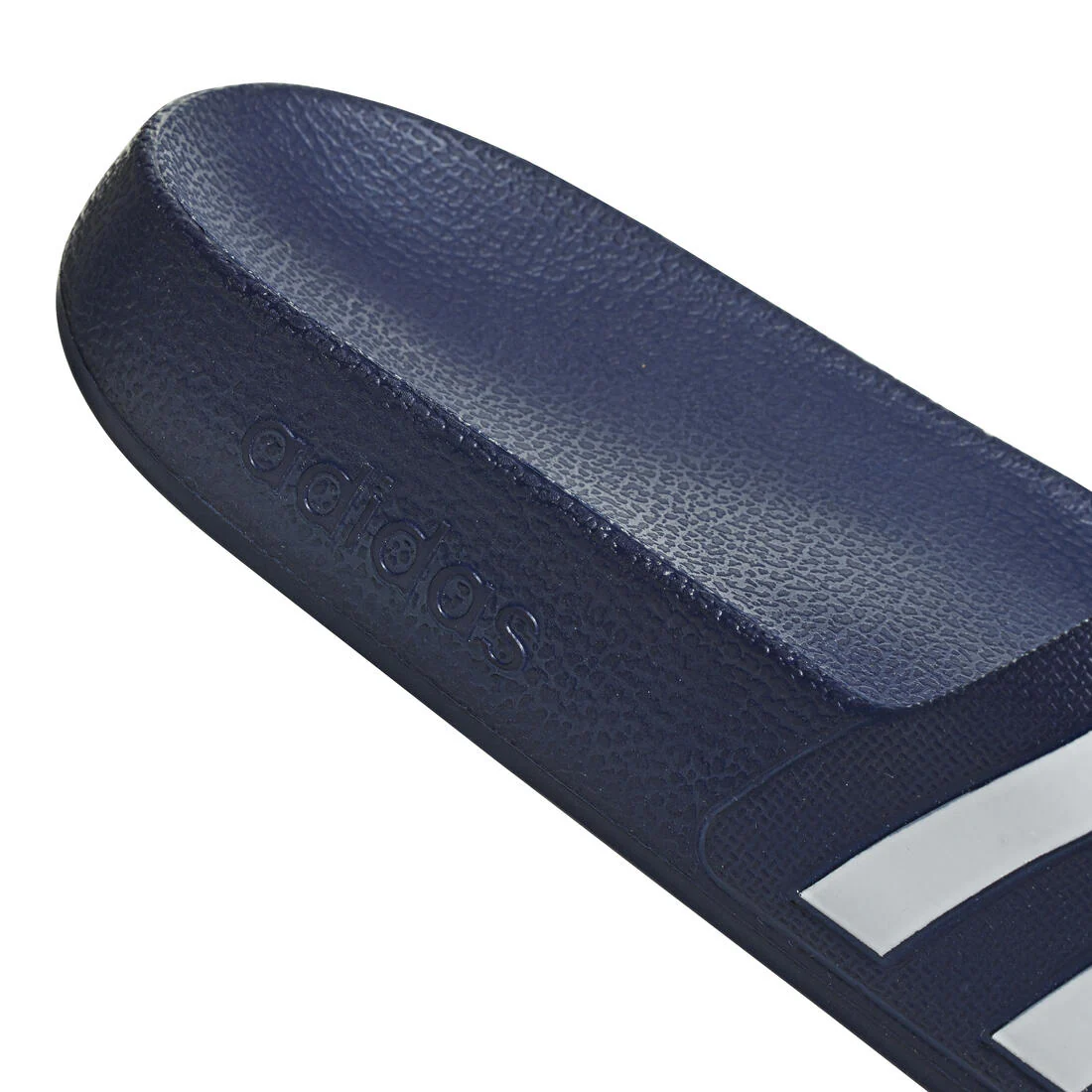 Unisex Adilette Aqua Slides, Navy - Image 7