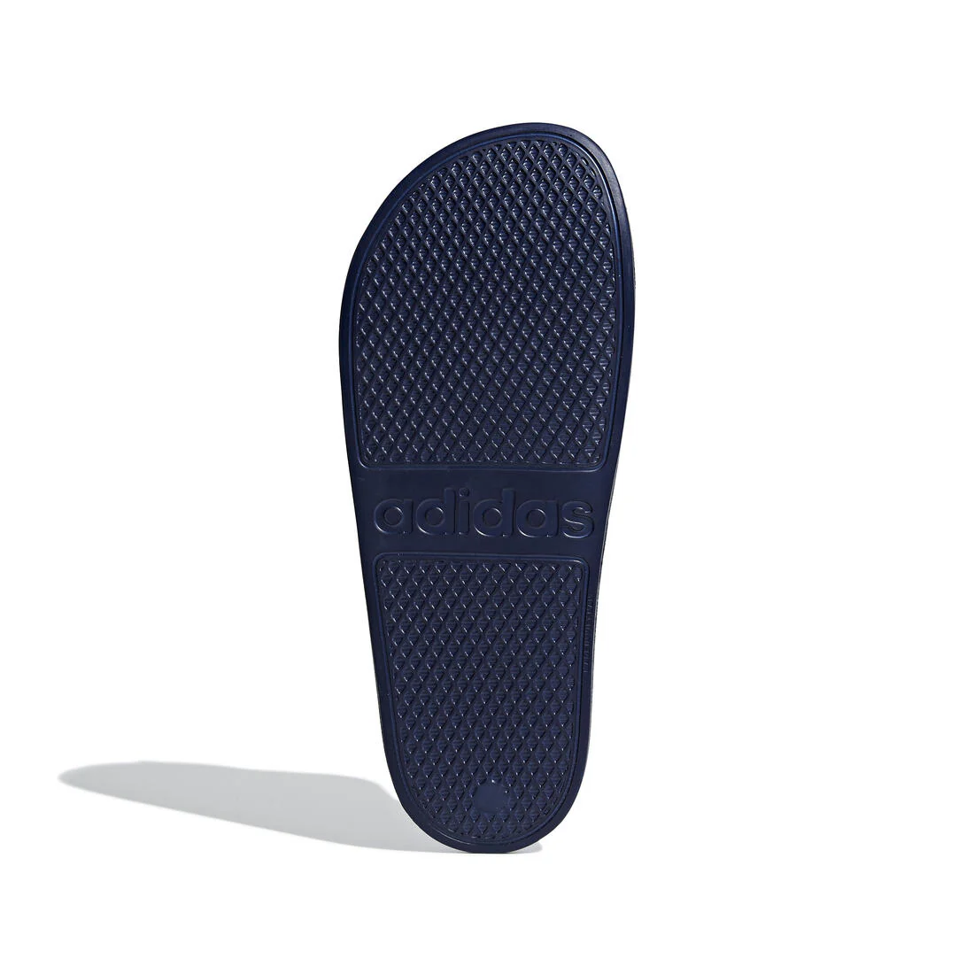 Unisex Adilette Aqua Slides, Navy - Image 9