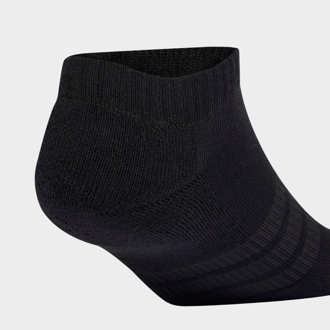 Unisex Cushioned Essentials Low Cut Socks 3 Pair Pack, Multiocolour - Image 4