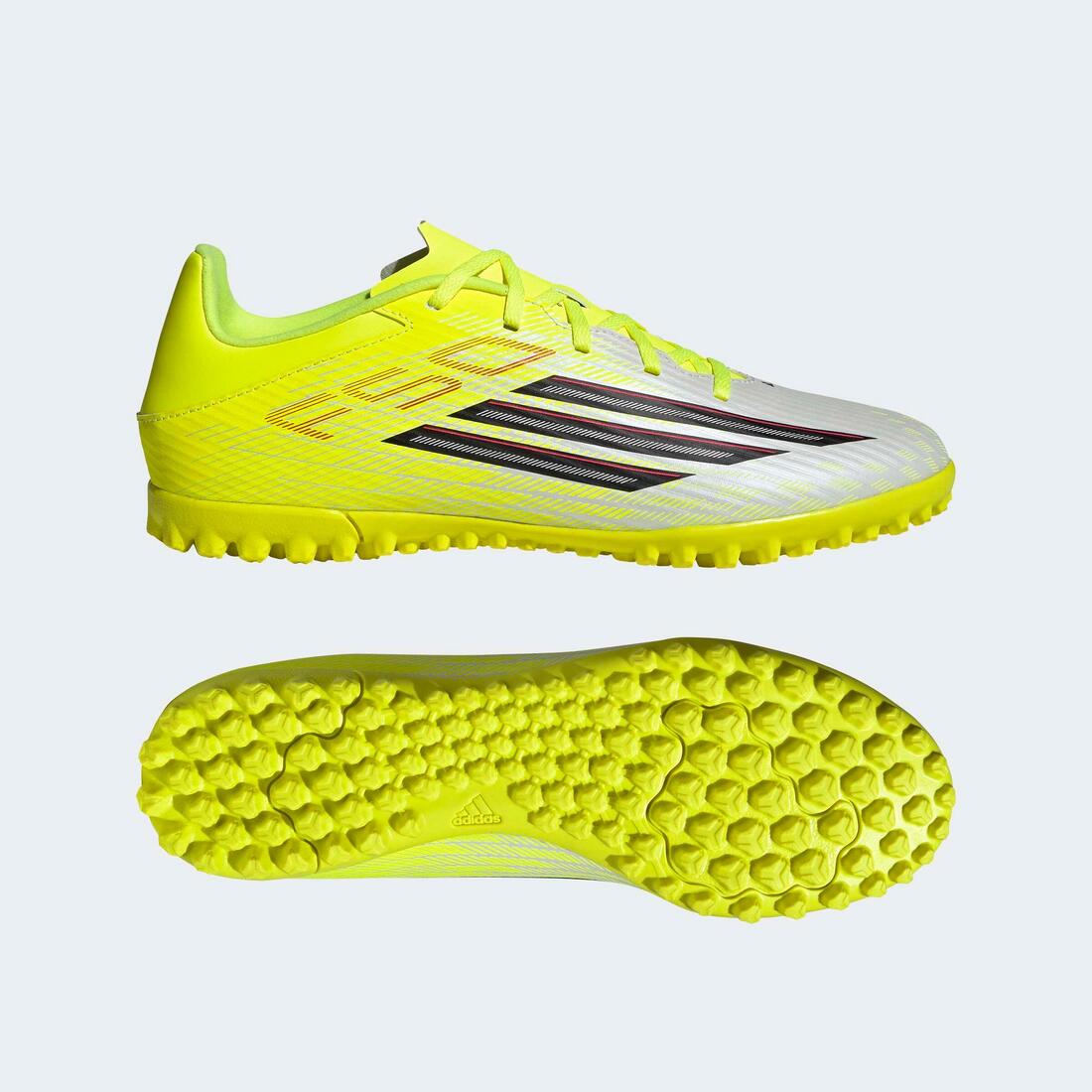 Unisex F50 Club Turf Football Shoes, Yellow - Image 10
