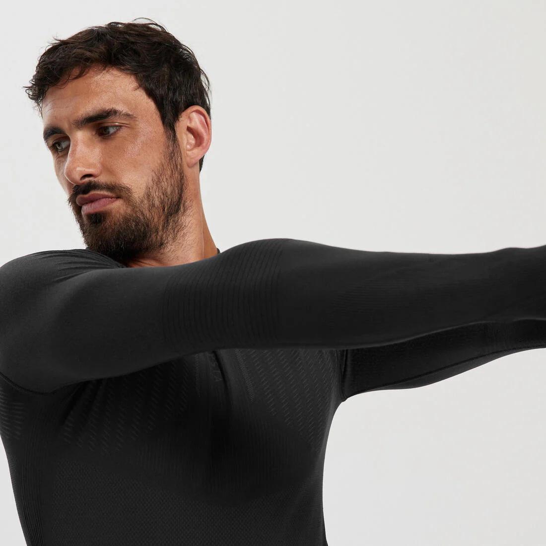 Unisex Football Long-Sleeved Thermal Base Layer Top Keepdry 500 - Image 14