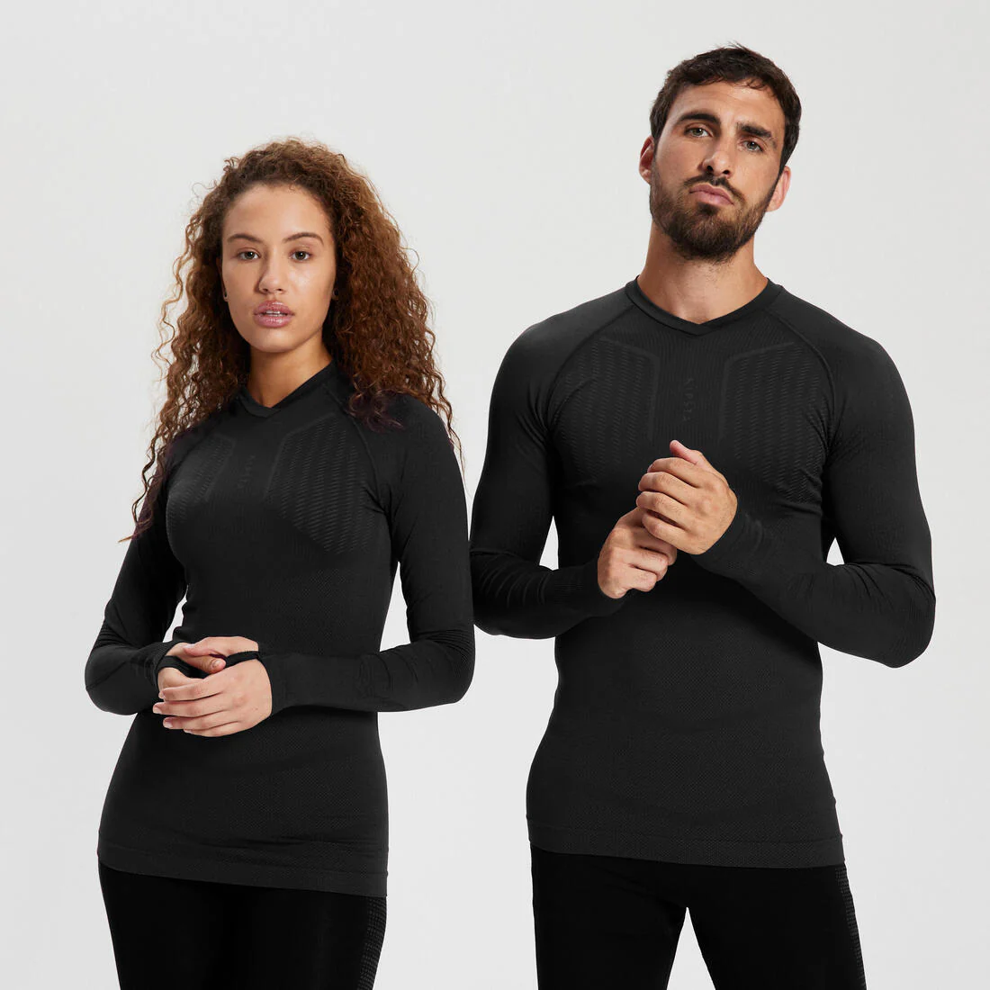 Unisex Football Long-Sleeved Thermal Base Layer Top Keepdry 500 - Image 7