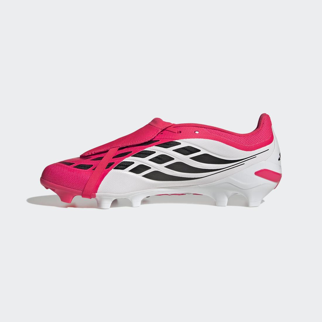 Unisex Predator League Fold-Over Tongue Firm Ground Football Boots, Red - Image 4