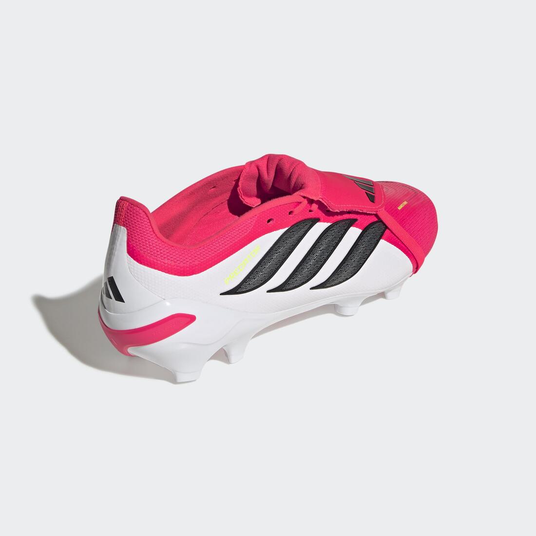 Unisex Predator League Fold-Over Tongue Firm Ground Football Boots, Red - Image 6