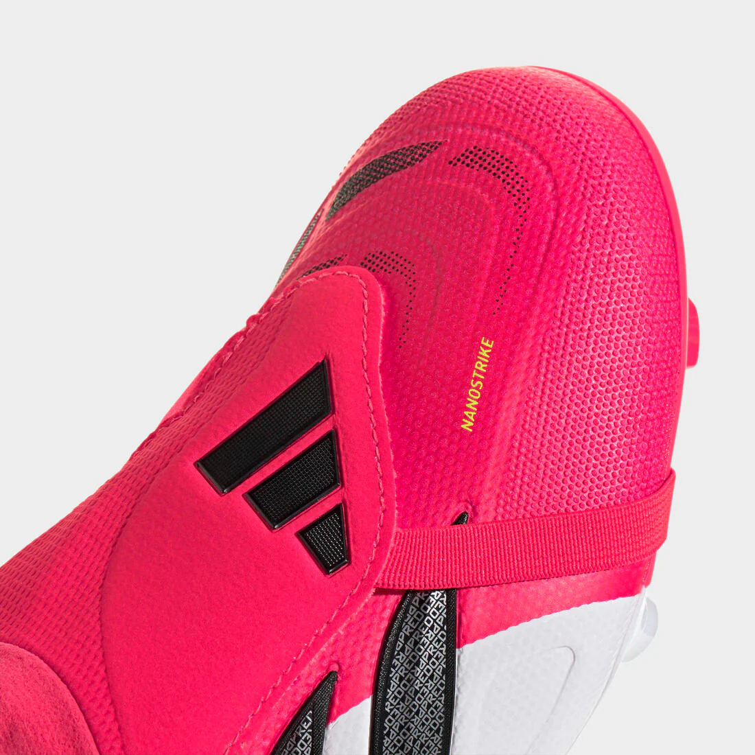 Unisex Predator League Fold-Over Tongue Firm Ground Football Boots, Red - Image 7