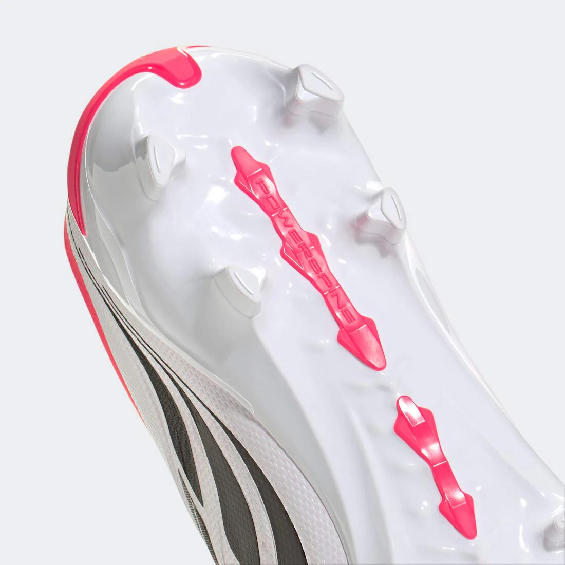 Unisex Predator League Fold-Over Tongue Firm Ground Football Boots, Red - Image 8