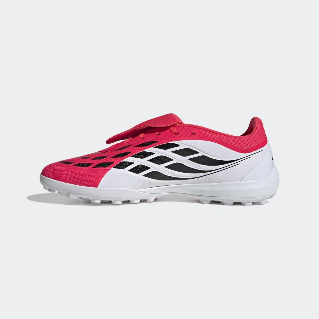 Unisex PREDATOR LEAGUE Fold-Over Tongue Turf Football Shoes, Red - Image 4