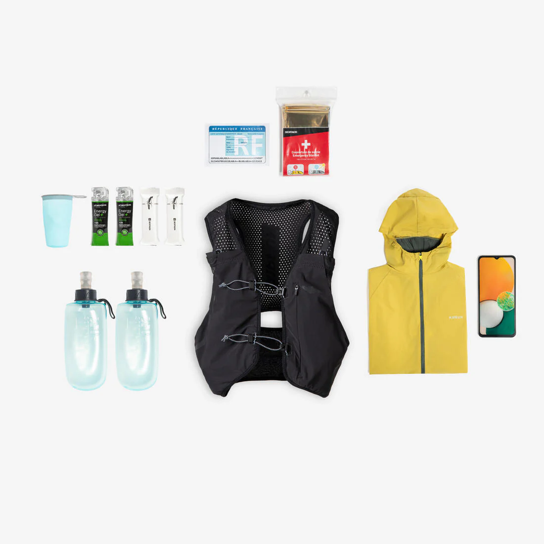 Unisex running competition hydration gilet - Kiprun race 900 3L - Image 3