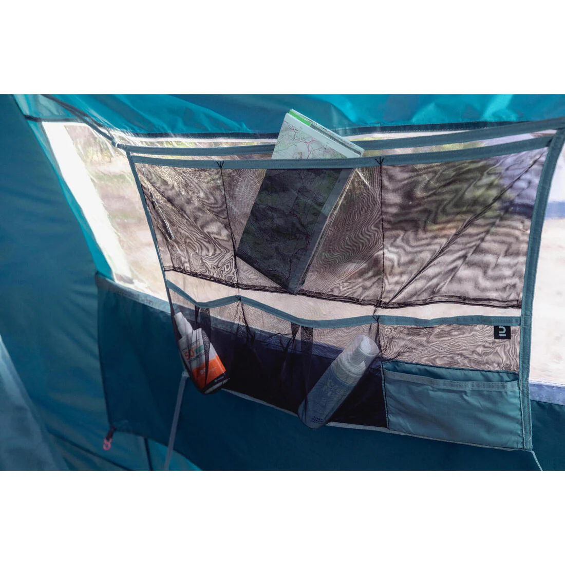 UNIVERSAL CAMPING TENT OR LIVING ROOM NETTING - 6 POUCHES WITH DIFFERENT FORMATS - Image 3