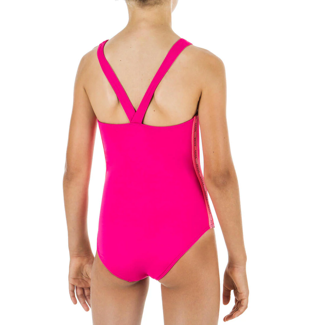 VEGA 100 Girl's One-Piece Swimsuit - Pink - Image 2