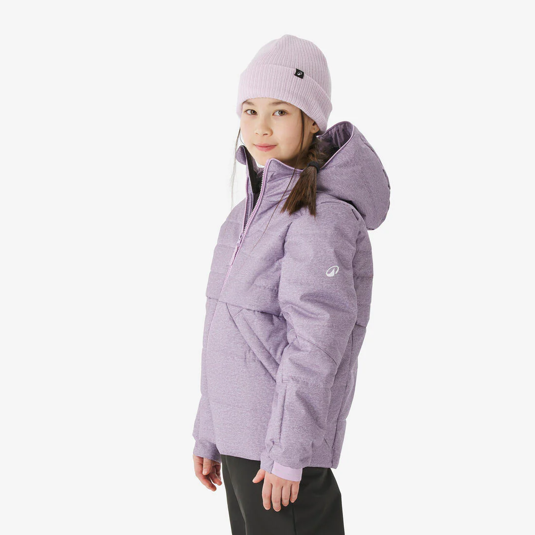 Very warm and waterproof children's padded ski jacket 180 WARM - Image 10