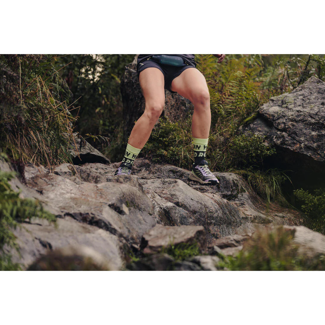 Kiprun mt3 Women's trail running shoes - smoky black - Image 16