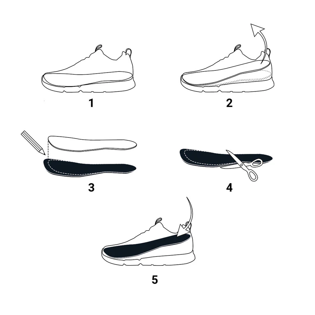 W500 Memory Foam Insoles - Image 6