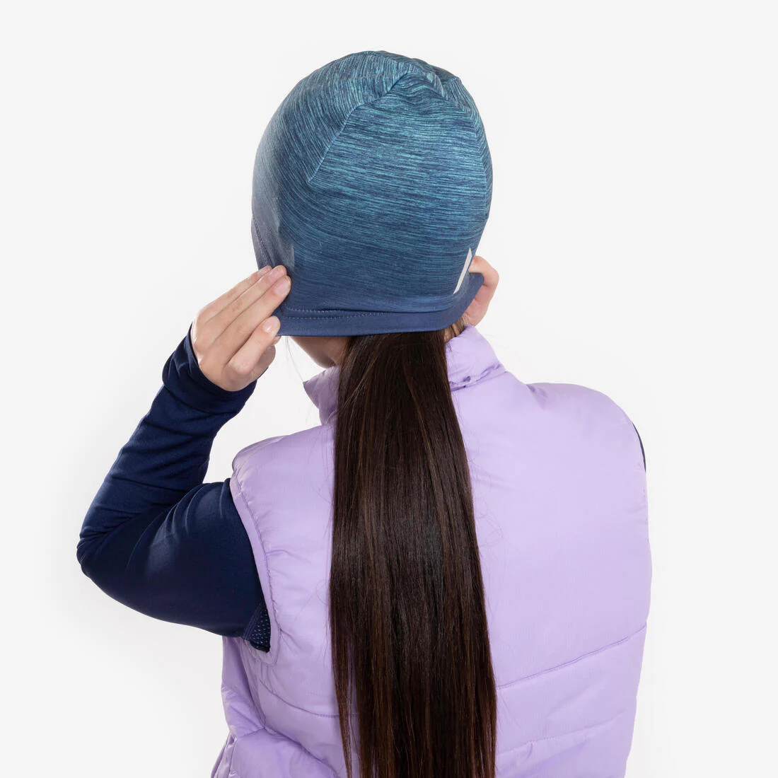 WATER-REPELLENT KIDS' RUNNING BEANIE - KIPRUN - Image 3