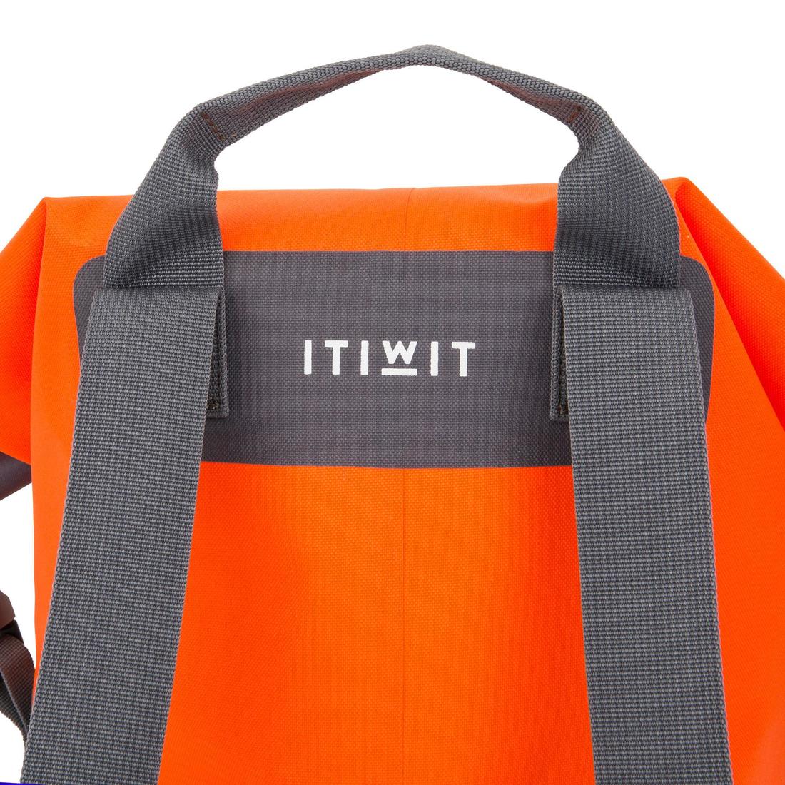 Waterproof Dry Bag 30L - Orange - Image 10