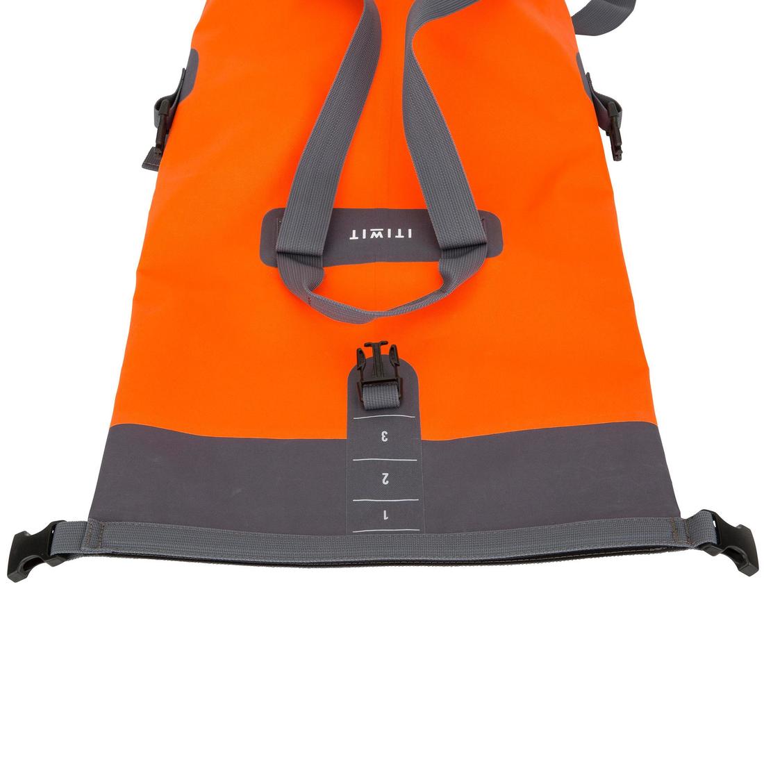 Waterproof Dry Bag 30L - Orange - Image 13