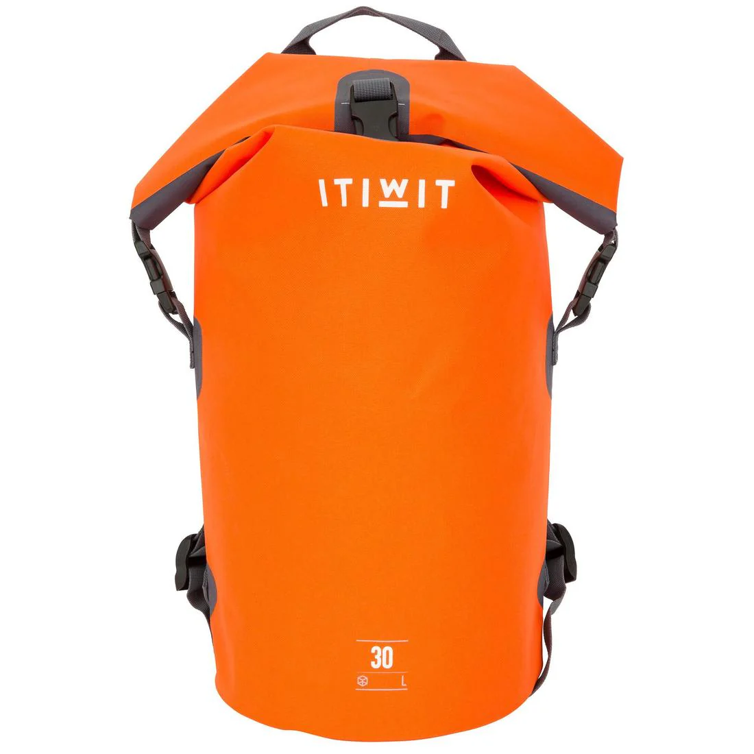Waterproof Dry Bag 30L - Orange - Image 4
