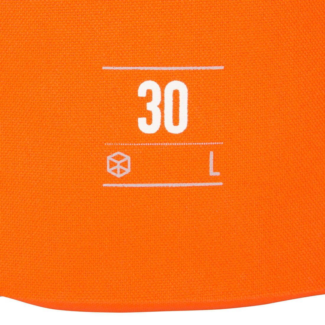 Waterproof Dry Bag 30L - Orange - Image 6