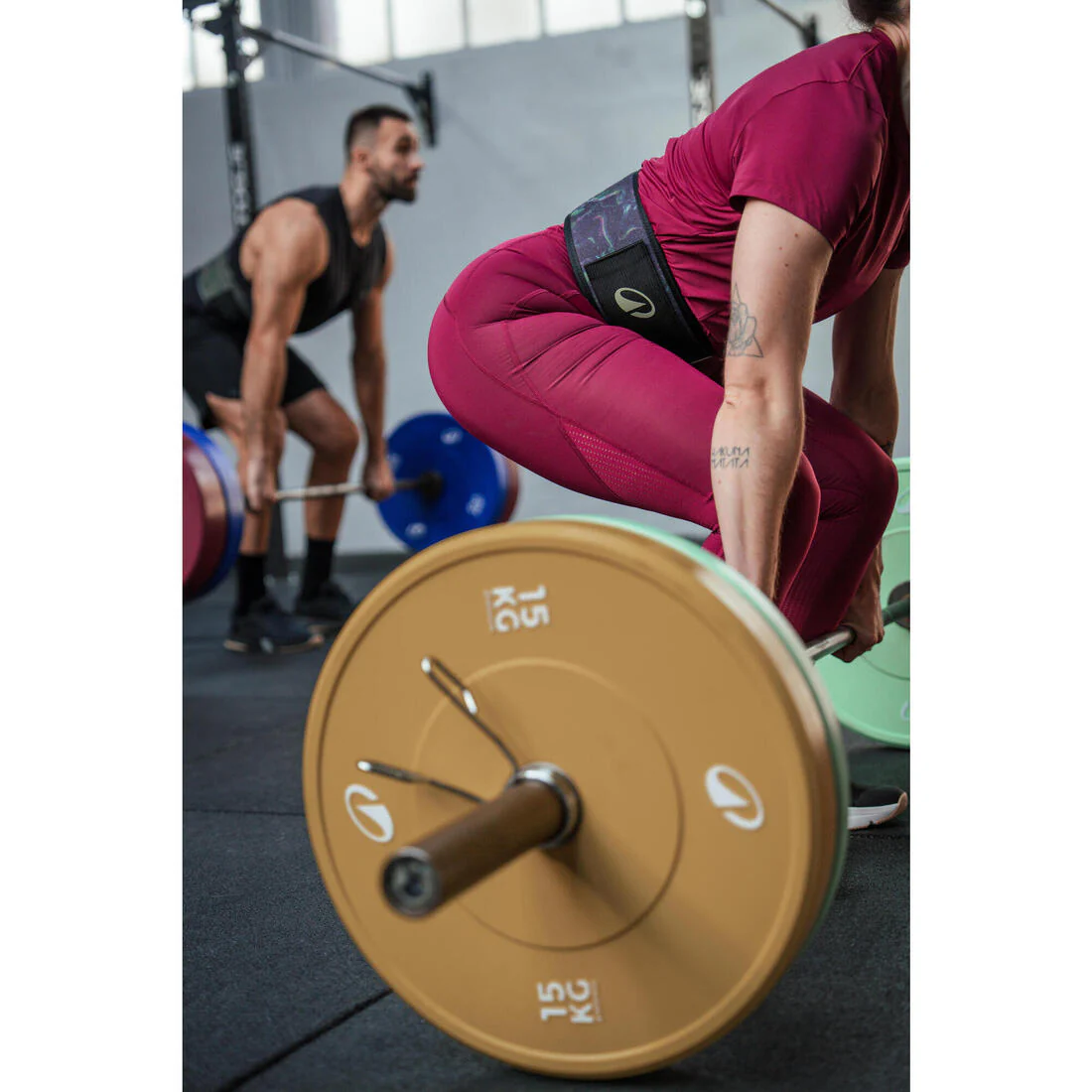 Weight Lifting Belt with Secure Buckle - Print - Image 8