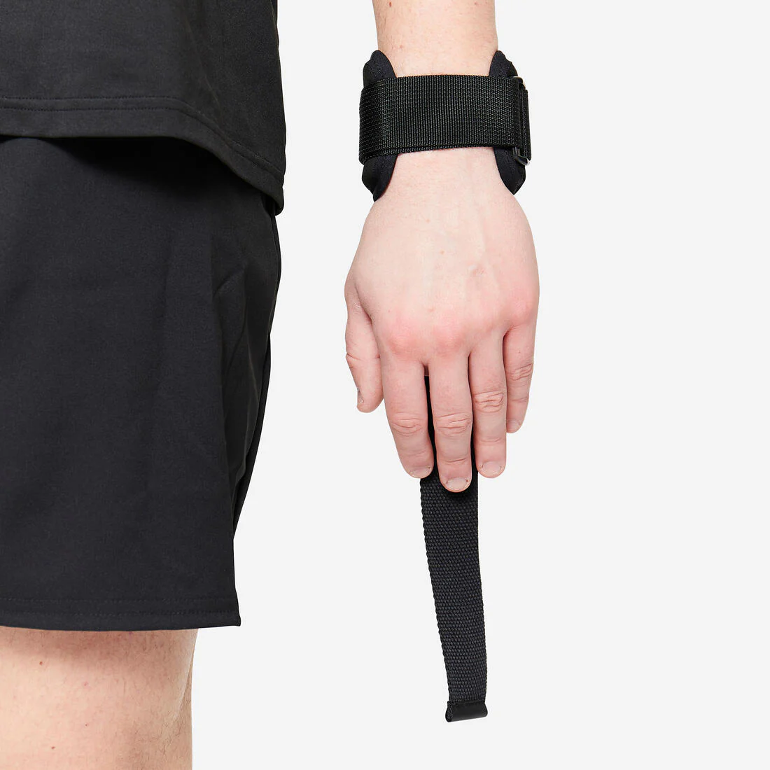 Weight Training Lifting Strap With Wrist Support - Black - Image 8