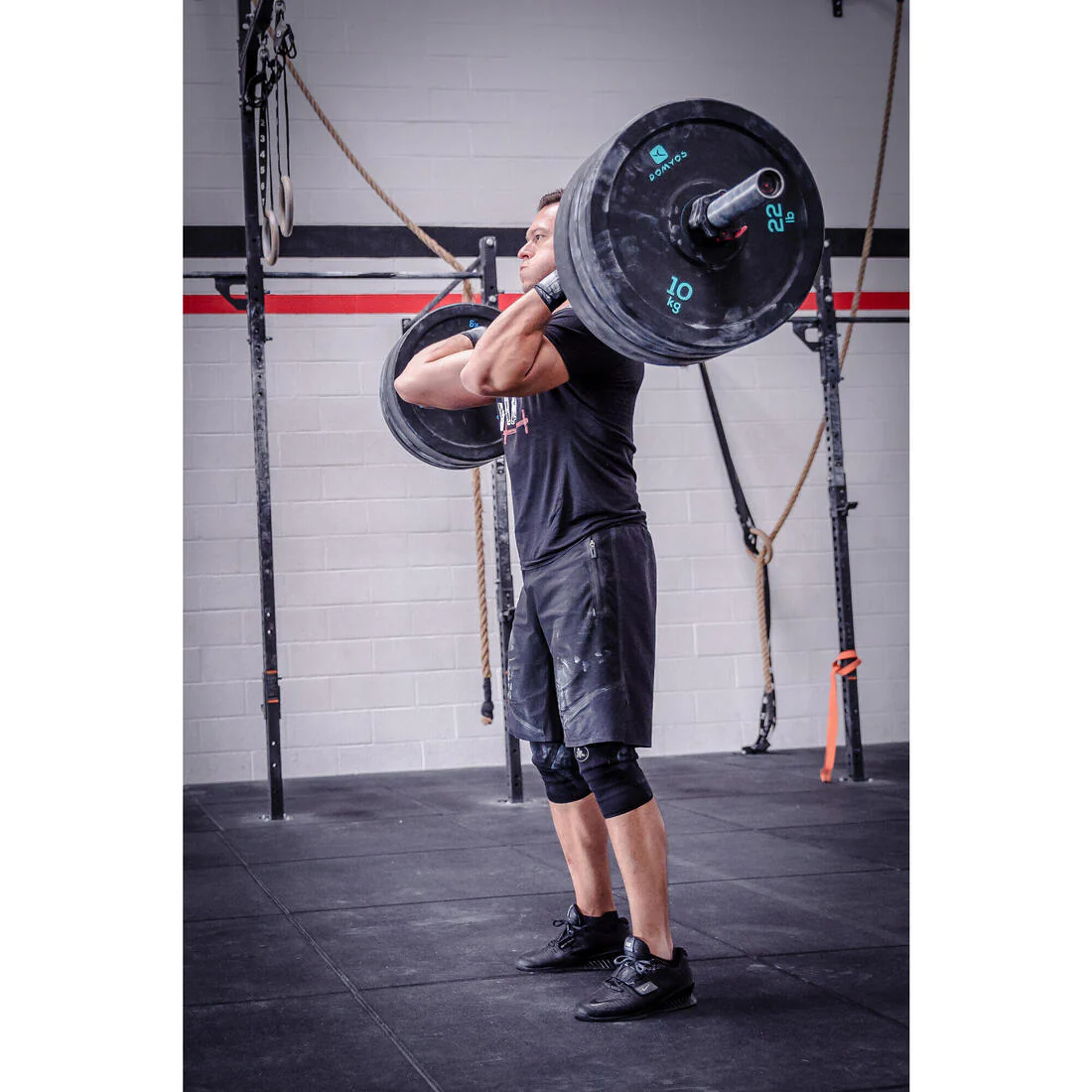 Weightlifting Bumper Disc 15 kg - Inner Diameter 50 mm - Image 9