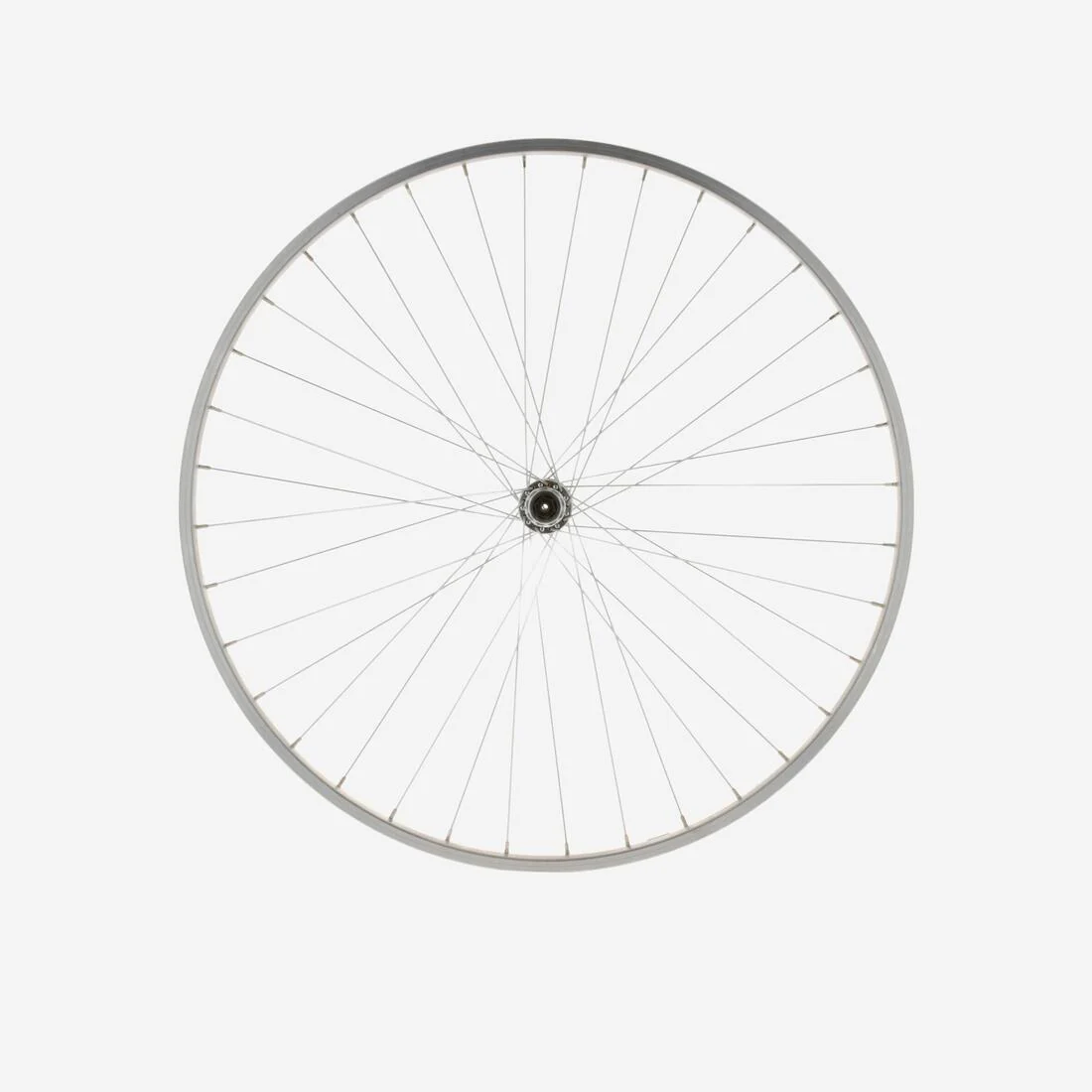 Wheel 28" Front Single Wall V-brake Quick Release Hybrid Bike - Silver