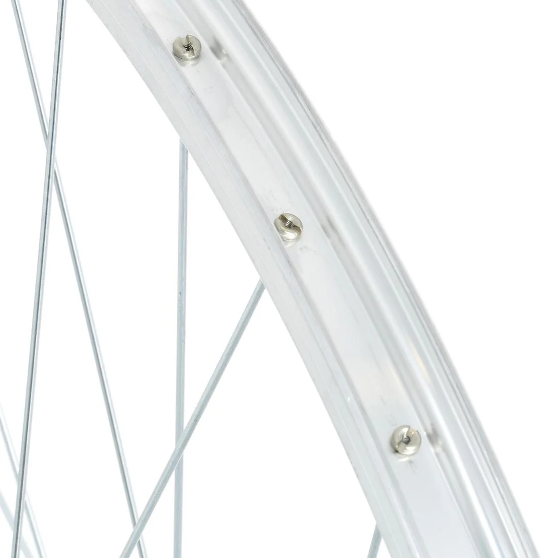 Wheel 28" Front Single Wall V-brake Quick Release Hybrid Bike - Silver - Image 4
