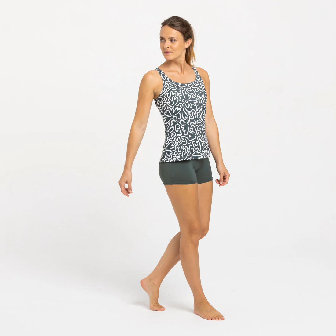 Womenâs 1-piece Swimsuit Tankini Shorty HEVA Leo - Image 9