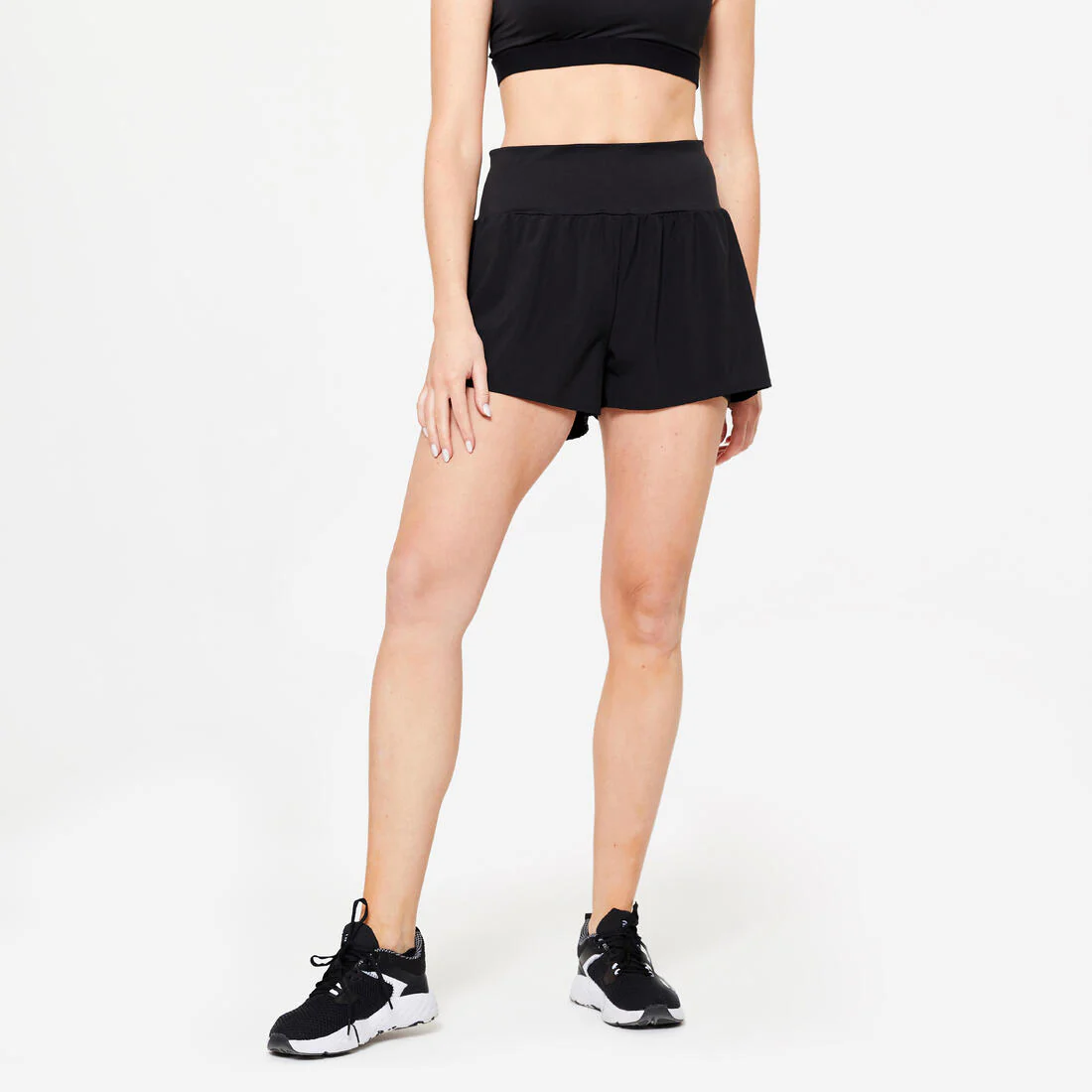 Women's 2-in-1 Fitness Shorts