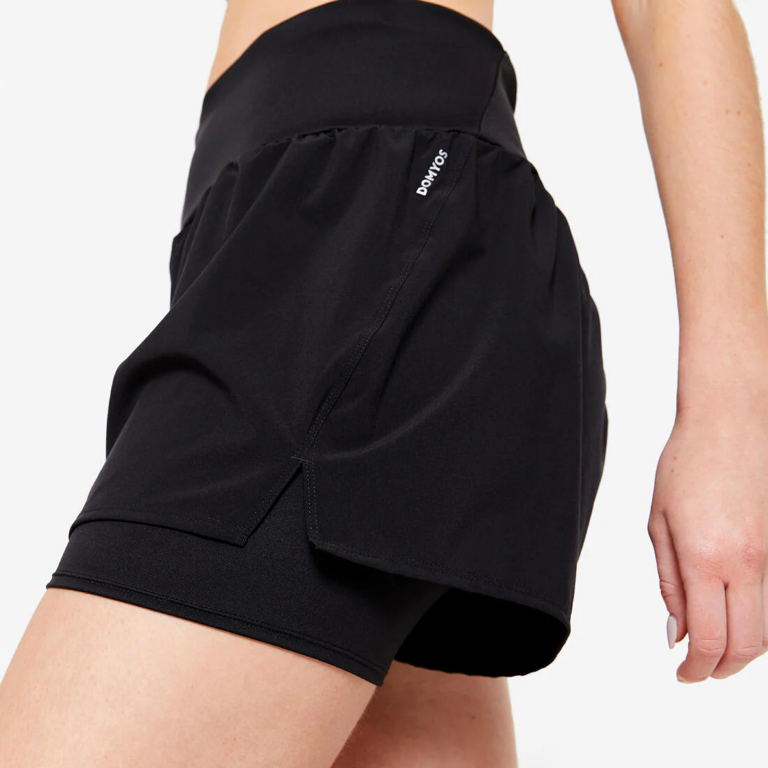 Women's 2-in-1 Fitness Shorts - Image 3