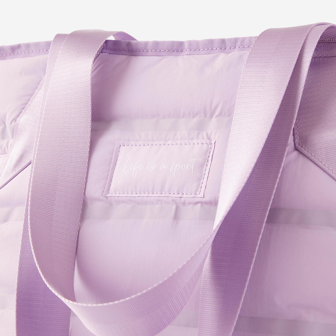 Women's 25 L Padded Fitness Training Tote Bag - Parma Violet - Image 9