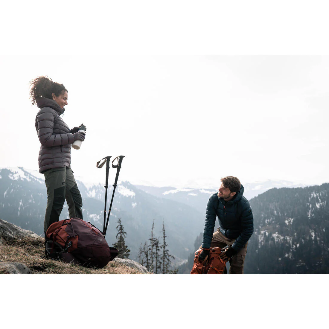 Women's 50L Trekking Backpack MT100 EASYFIT - Image 20