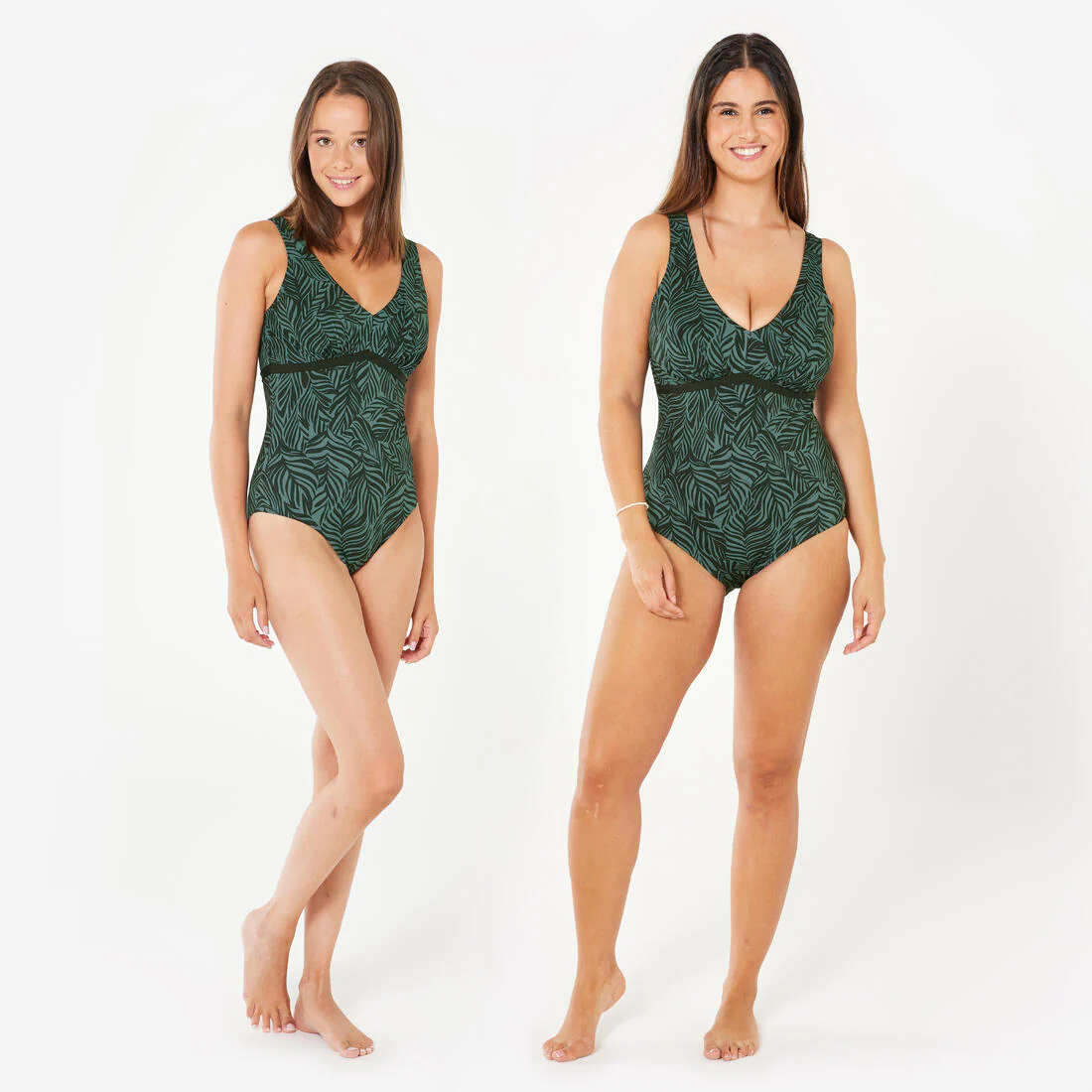 Women’s aquafitness 1-piece swimsuit - Rosy - Image 6