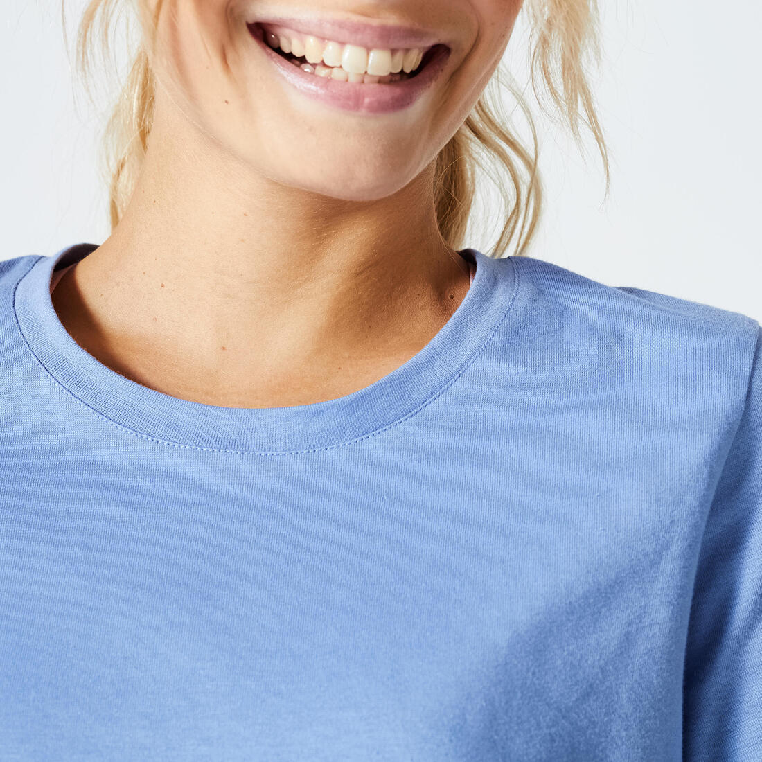 Women's Crew Neck Cotton T-Shirt - Image 18