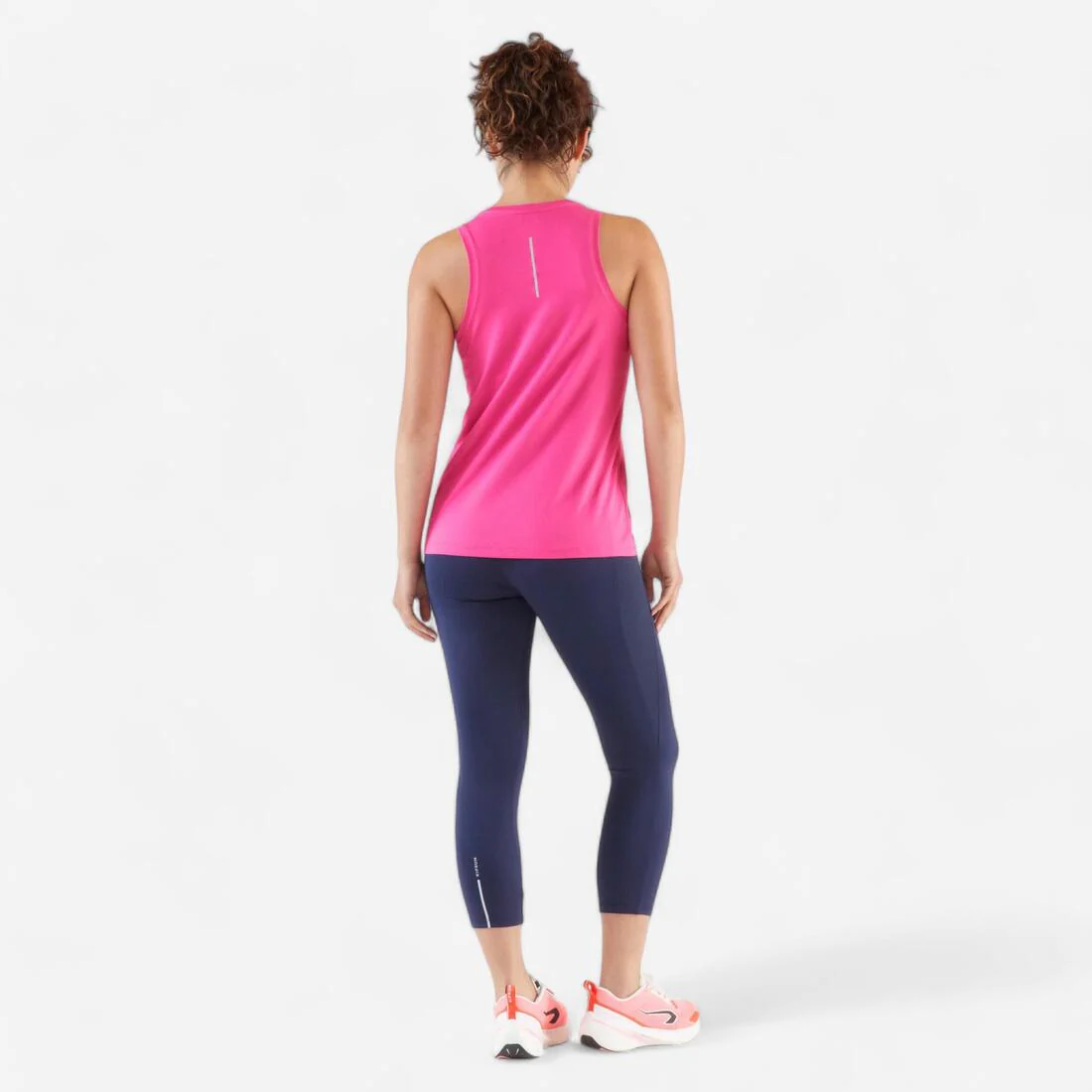 Women's Cropped Running Leggings Breathable - KIPRUN Run 500 Comfort - Image 8
