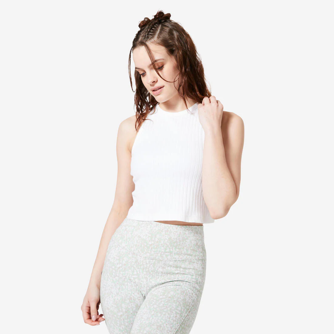 Women's Cropped Tank Top - Image 2