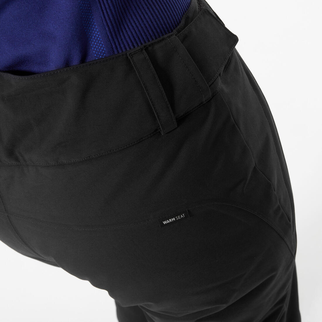 Women’s durable and waterproof ski and snowboard trousers, SNB 500 - Black - Image 5