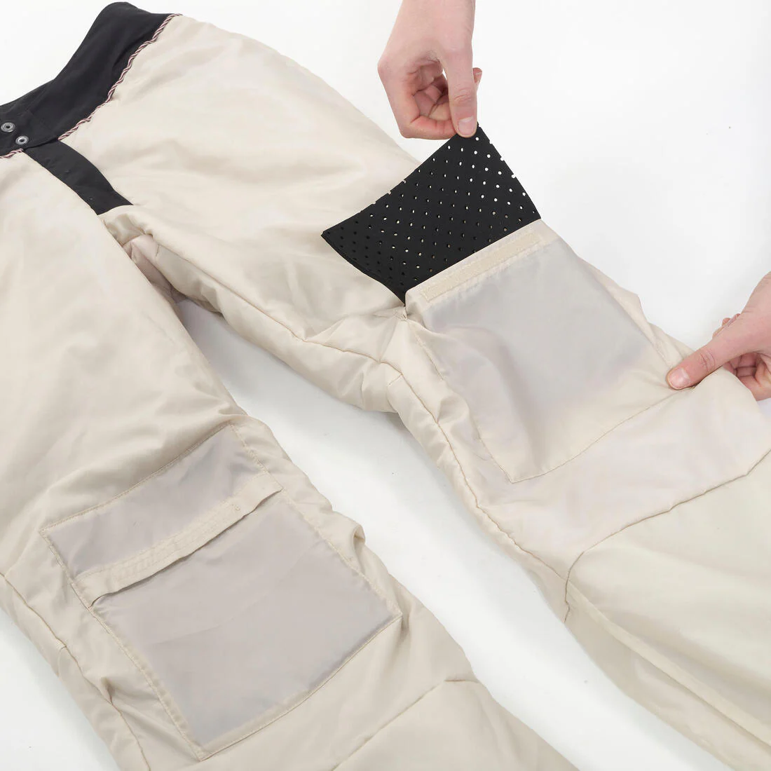 Women’s durable and waterproof ski and snowboard trousers, SNB 500 - Black - Image 6