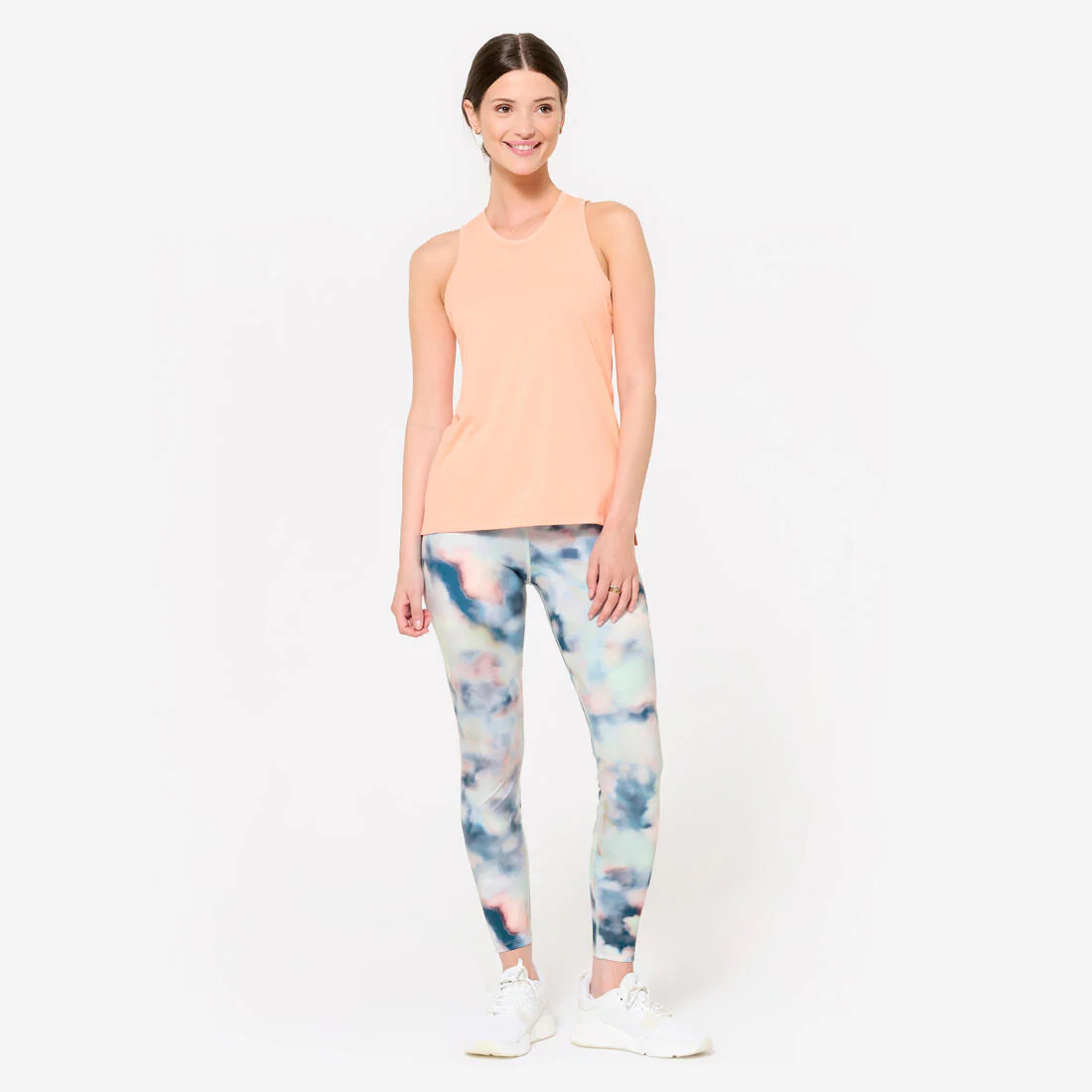 Women's High-Waisted Fitness Cardio Leggings - Print - Image 2