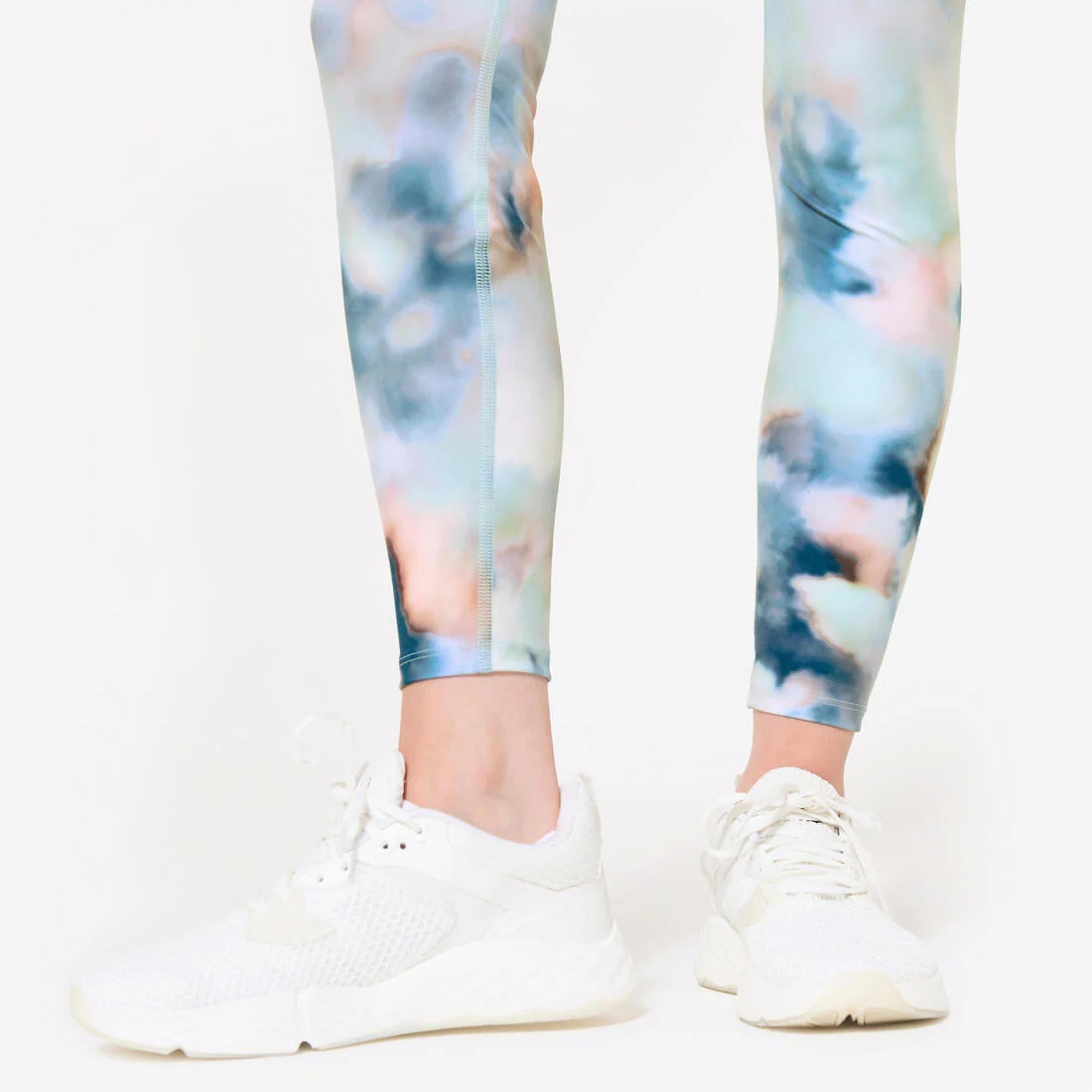 Women's High-Waisted Fitness Cardio Leggings - Print - Image 6