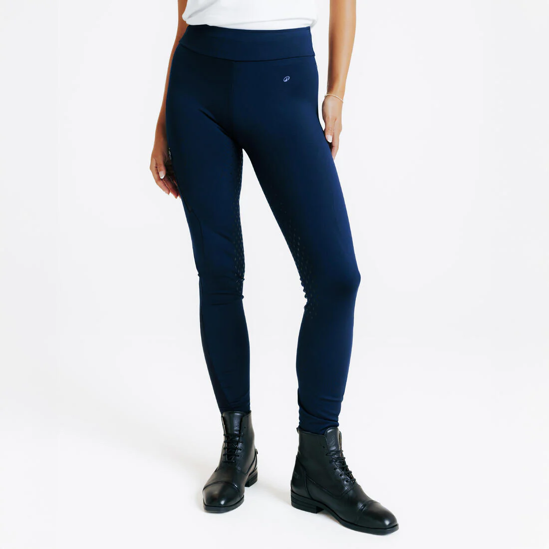 Women's Horse Riding Full Grip Leggings/Tights 500 - Image 2
