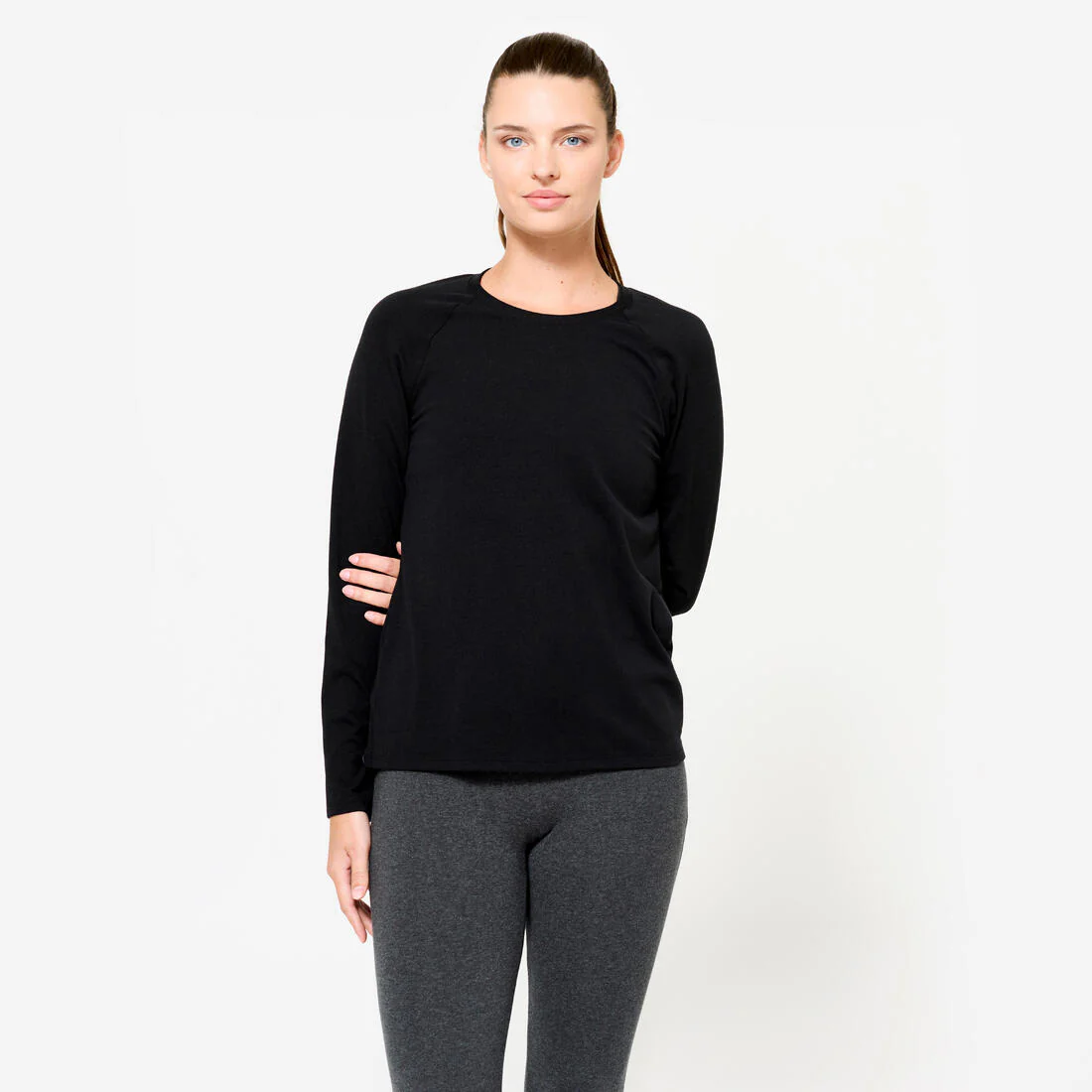 Women's Long-Sleeved Cotton T-Shirt