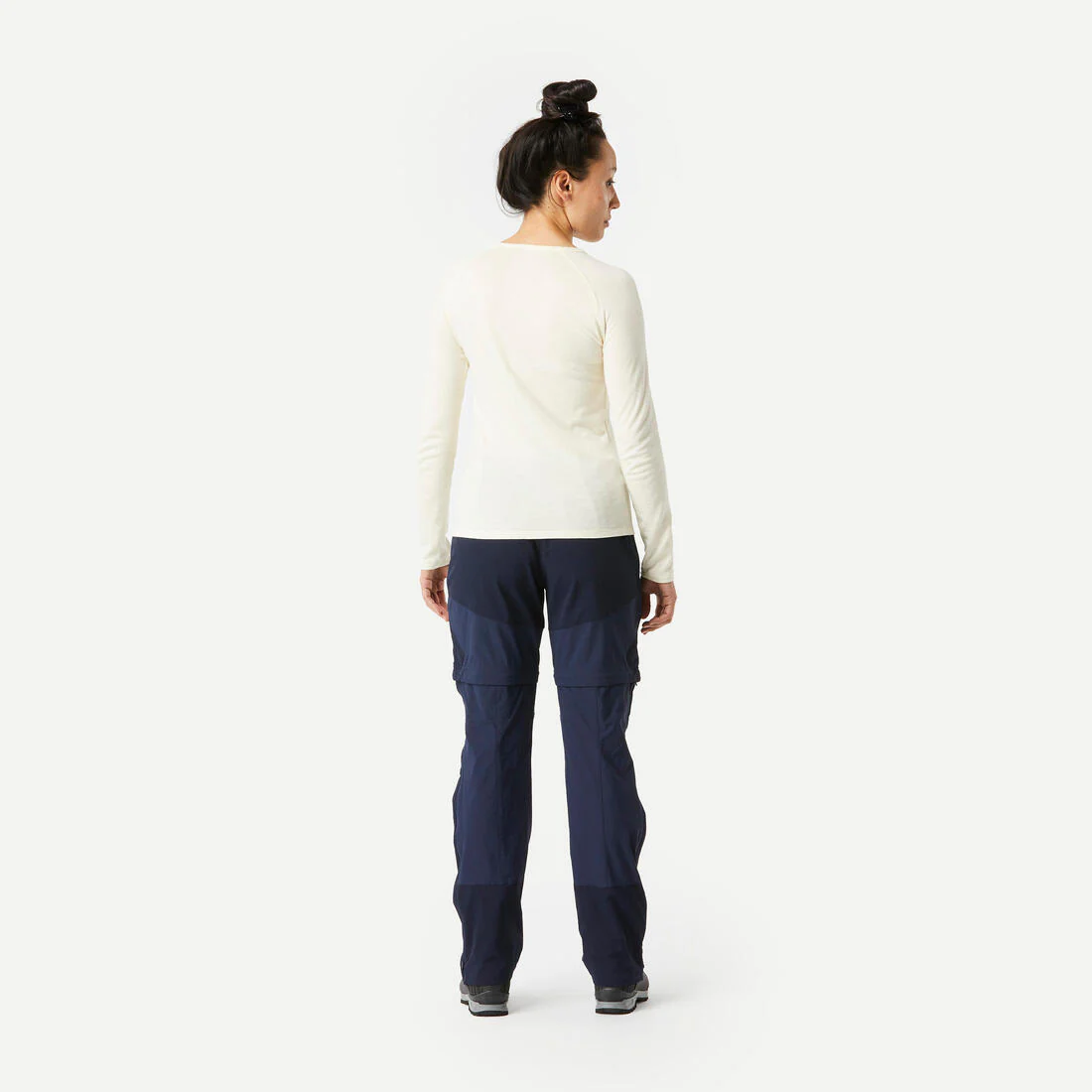 Women's Mountain Trekking 2-in-1 Zip-Off Trousers MT500 - Image 13
