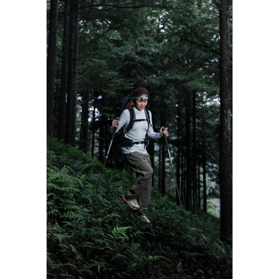 Women's Mountain Trekking 2-in-1 Zip-Off Trousers MT500 - Image 19