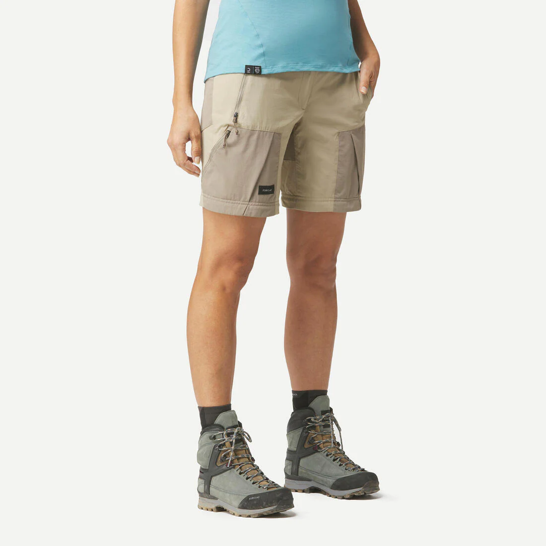 Women's Mountain Trekking 2-in-1 Zip-Off Trousers MT500 - Image 2
