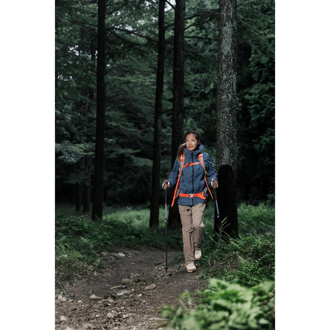 Women's Mountain Trekking 2-in-1 Zip-Off Trousers MT500 - Image 25