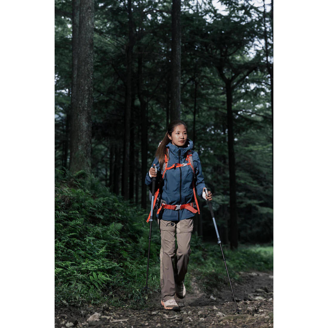 Women's Mountain Trekking 2-in-1 Zip-Off Trousers MT500 - Image 28