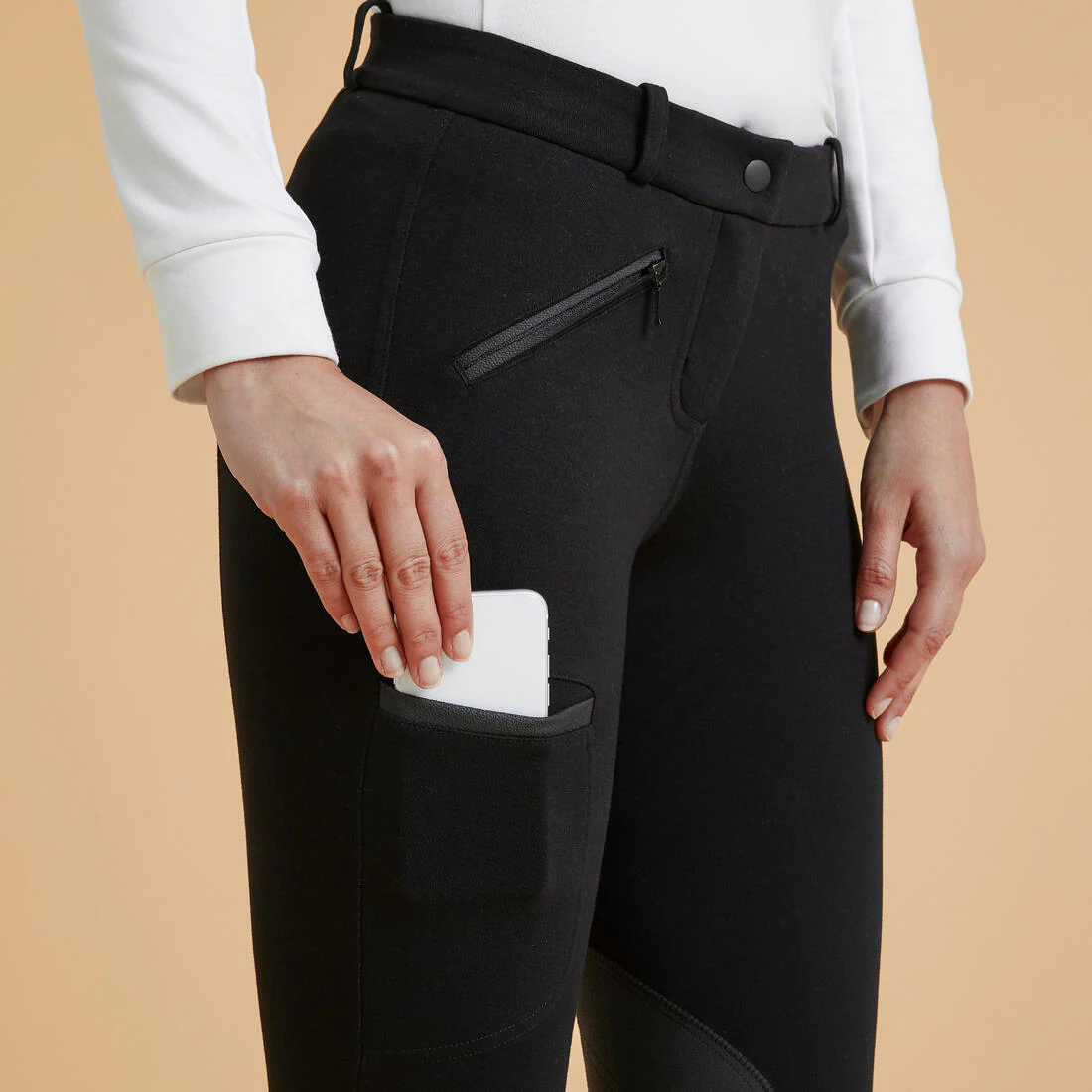 Women's Horse Riding Patch Jodhpurs 140 - Image 6