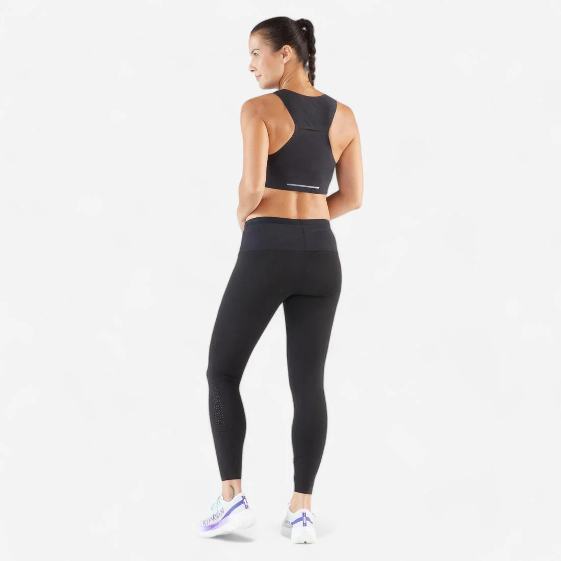 Women's Running & Trail Running Leggings KIPRUN Run 900 Light-Black - Image 10